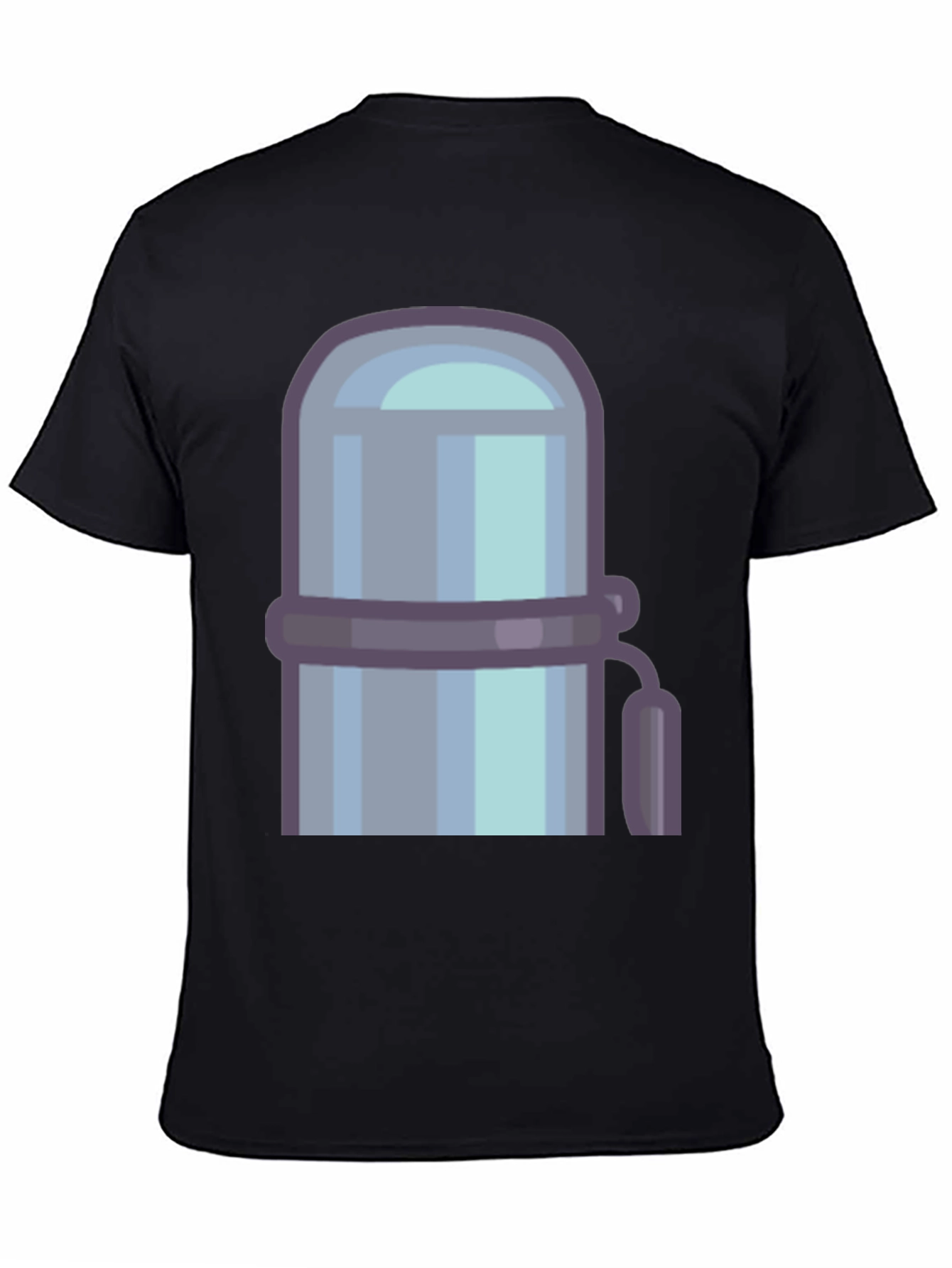 Retro Thermos Graphic Tee - Cool Casual Style