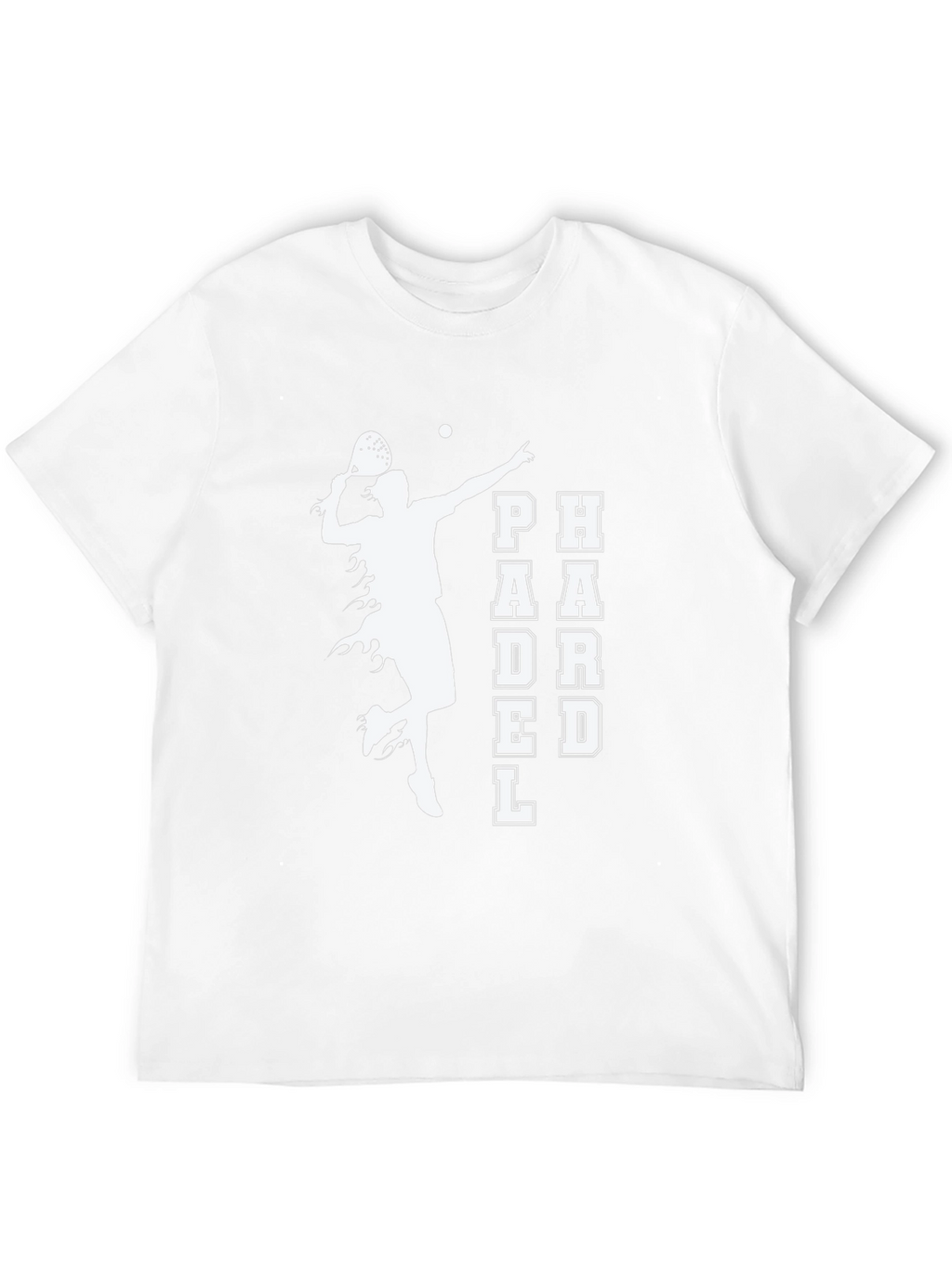 Padel Player Graphic Tee - Black