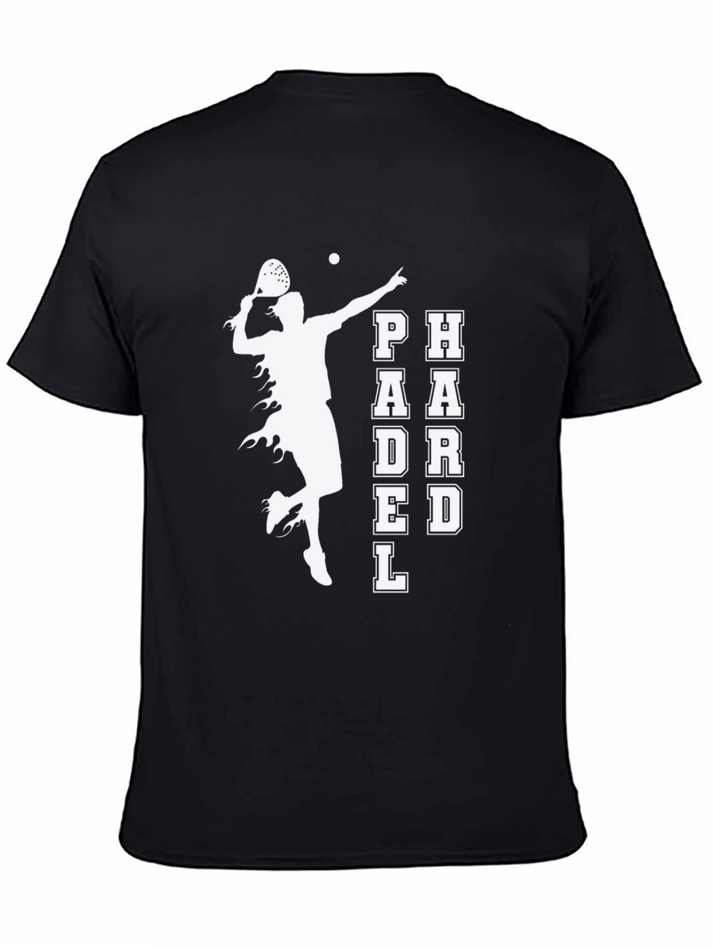 Padel Player Graphic Tee - Black