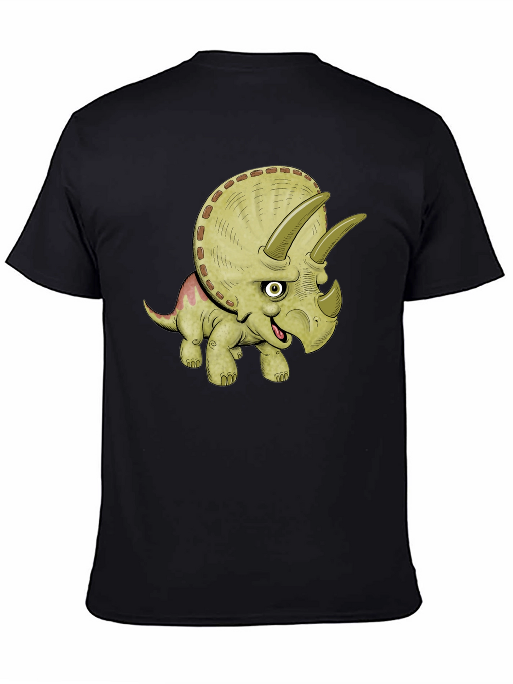 Triceratops Dinosaur Graphic T-Shirt