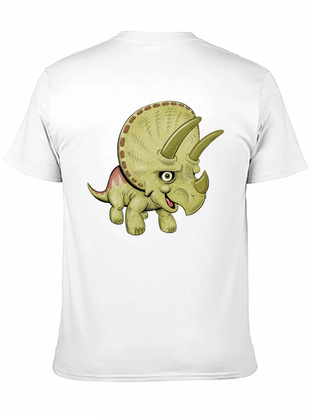 Triceratops Dinosaur Graphic T-Shirt
