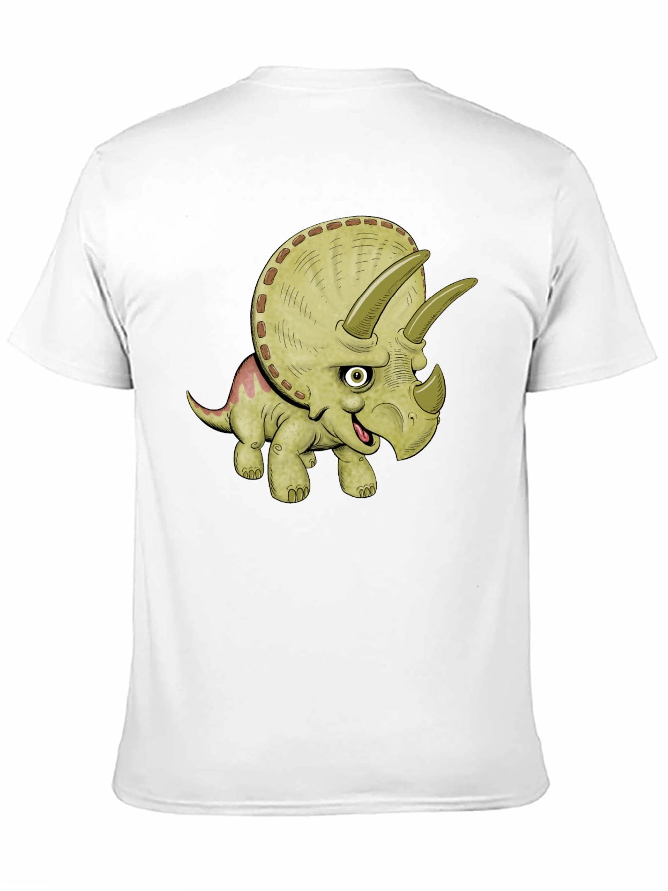 Triceratops Dinosaur Graphic T-Shirt