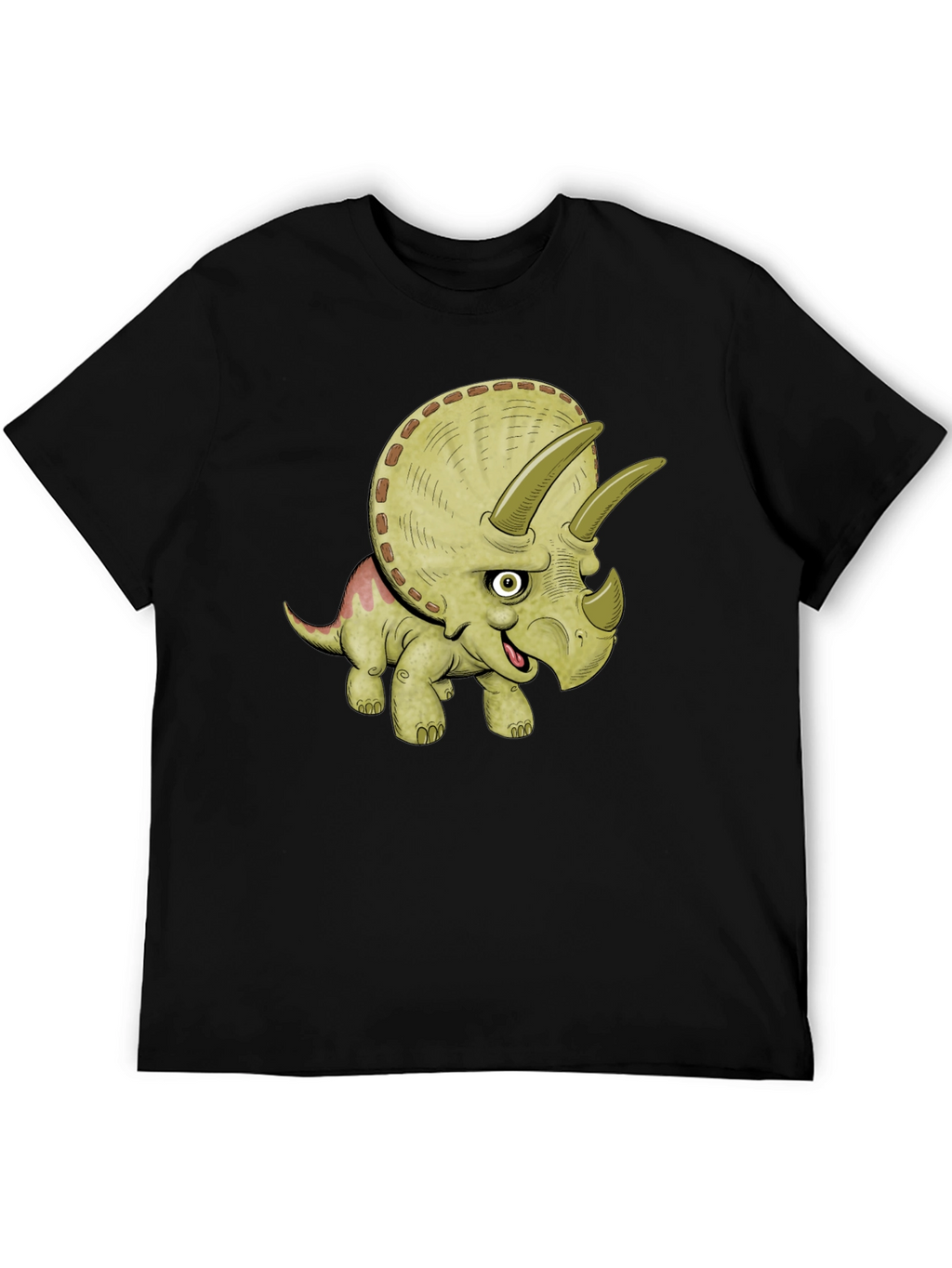 Triceratops Dinosaur Graphic T-Shirt