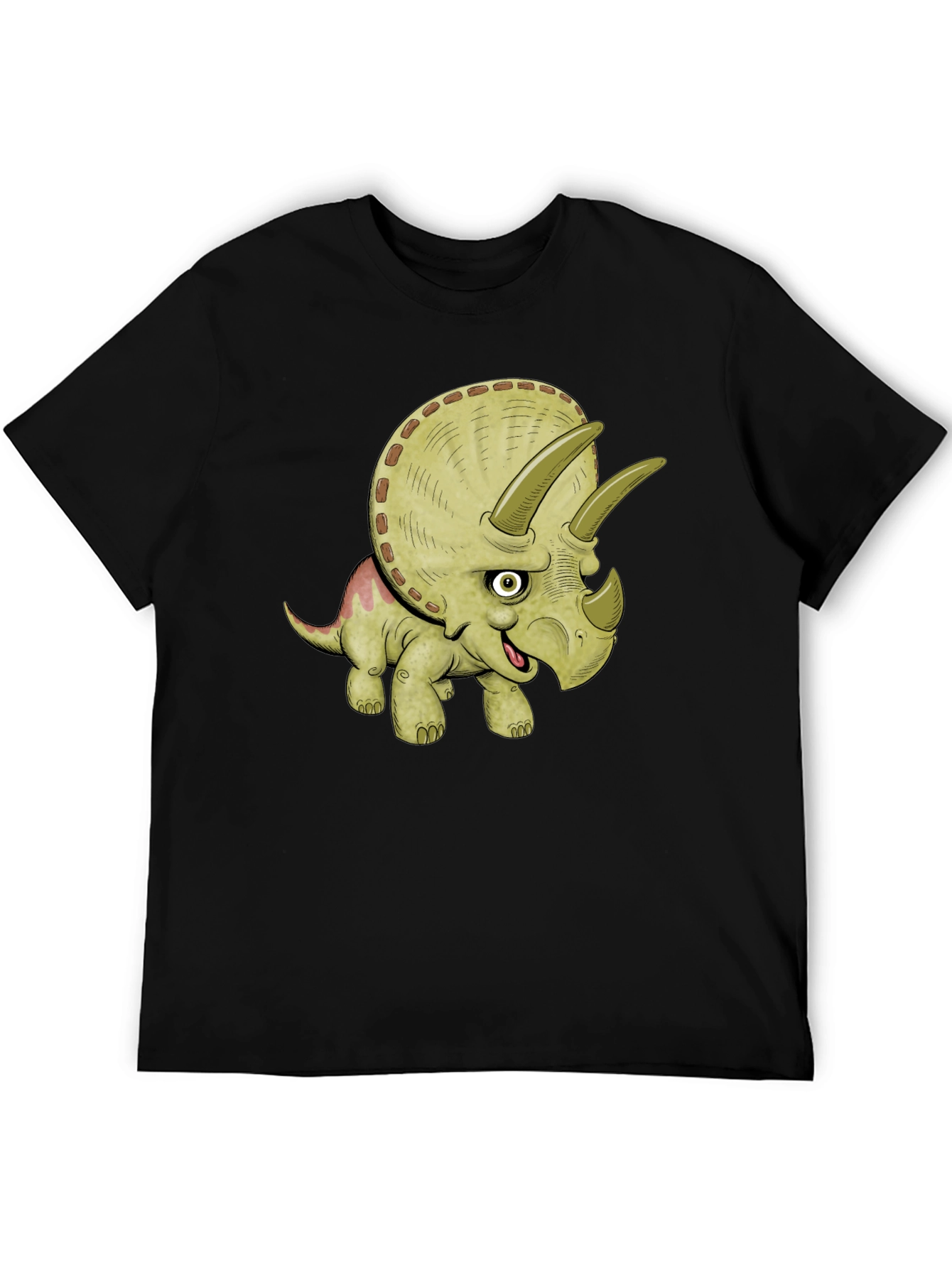 Triceratops Dinosaur Graphic T-Shirt