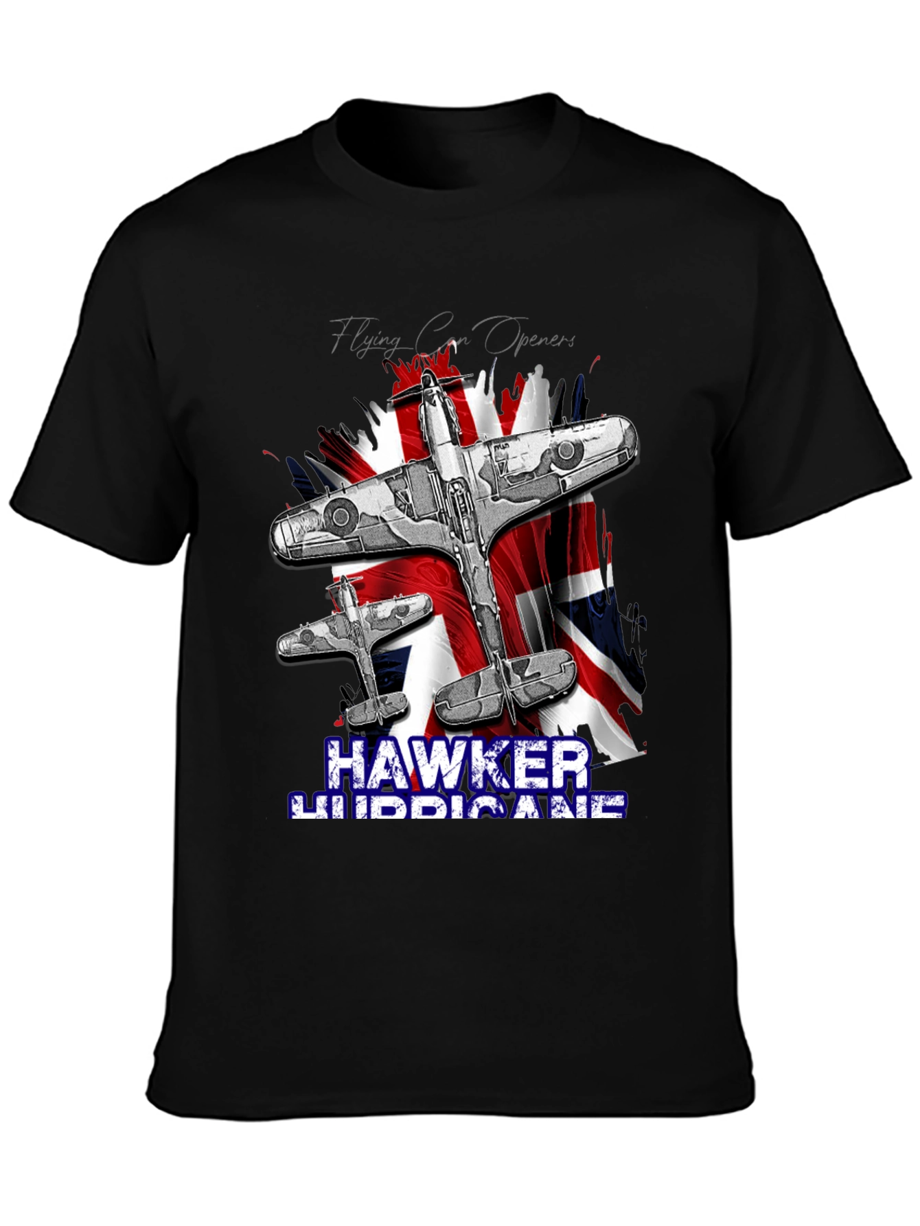 Hawker Hurricane T-Shirt - Vintage Airplane Design