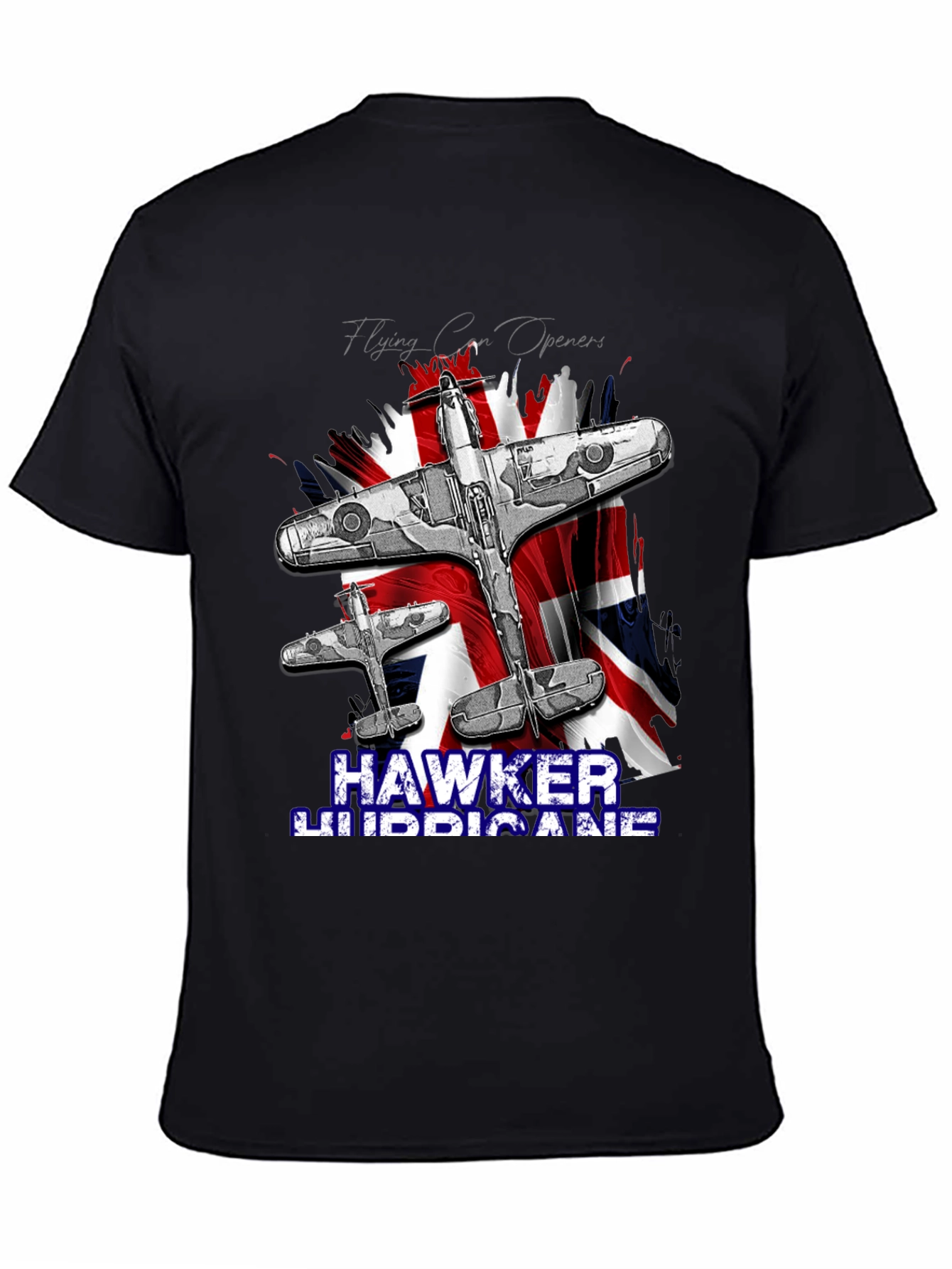 Hawker Hurricane T-Shirt - Vintage Airplane Design
