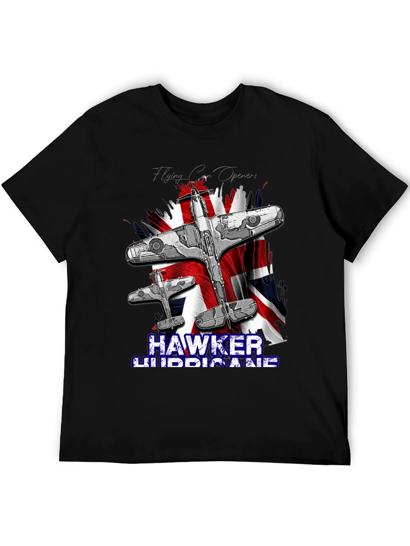 Hawker Hurricane T-Shirt - Vintage Airplane Design