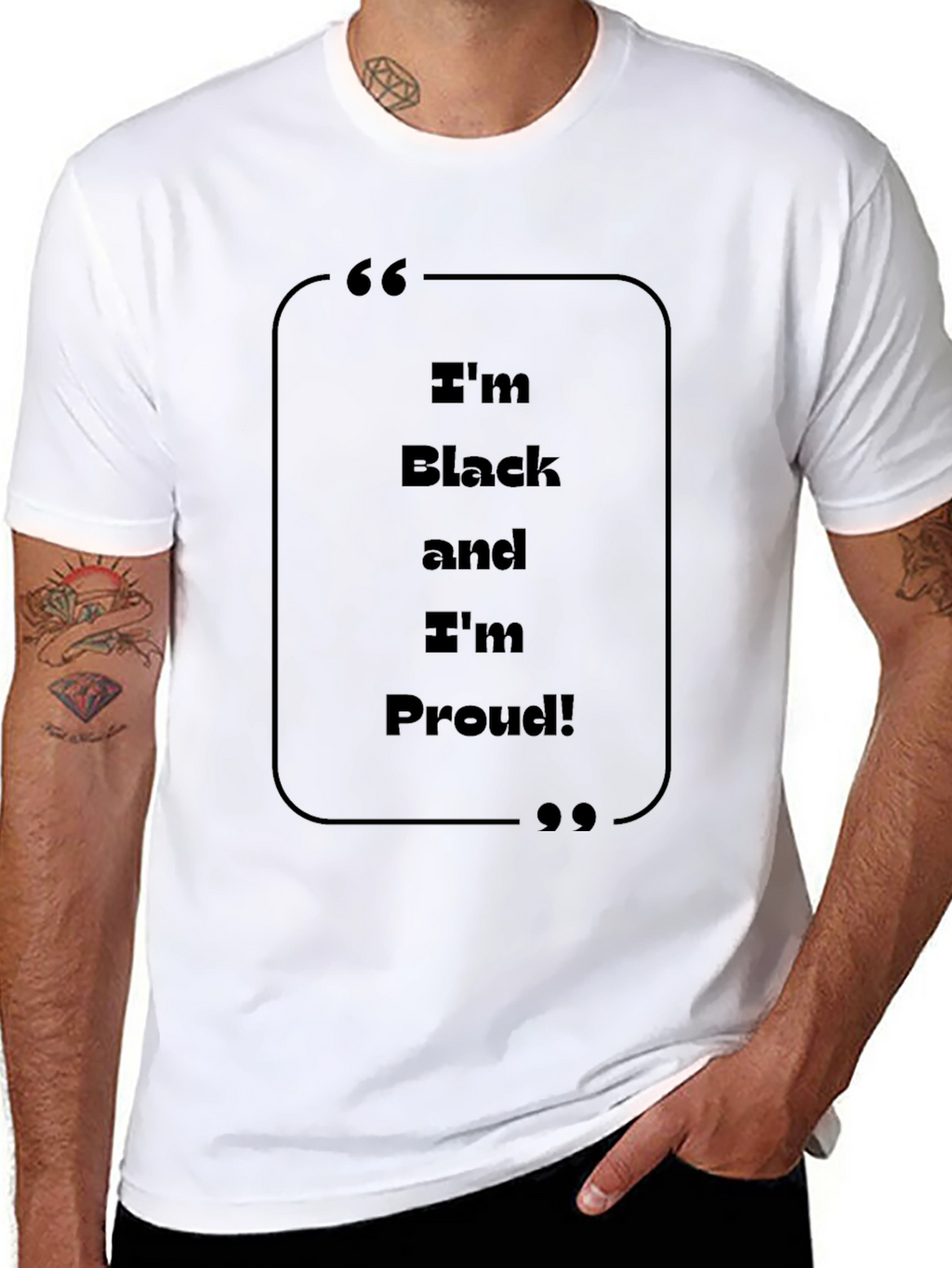 Im Black and Im Proud T-Shirt