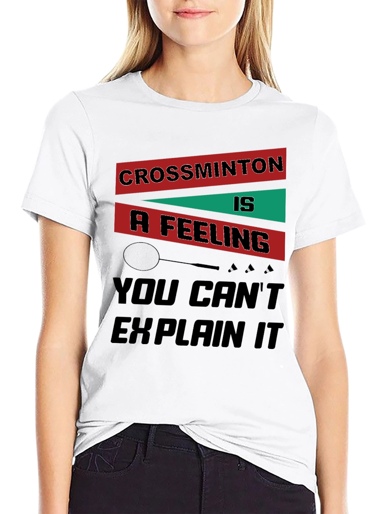 Crossminton is a Feeling T-Shirt
