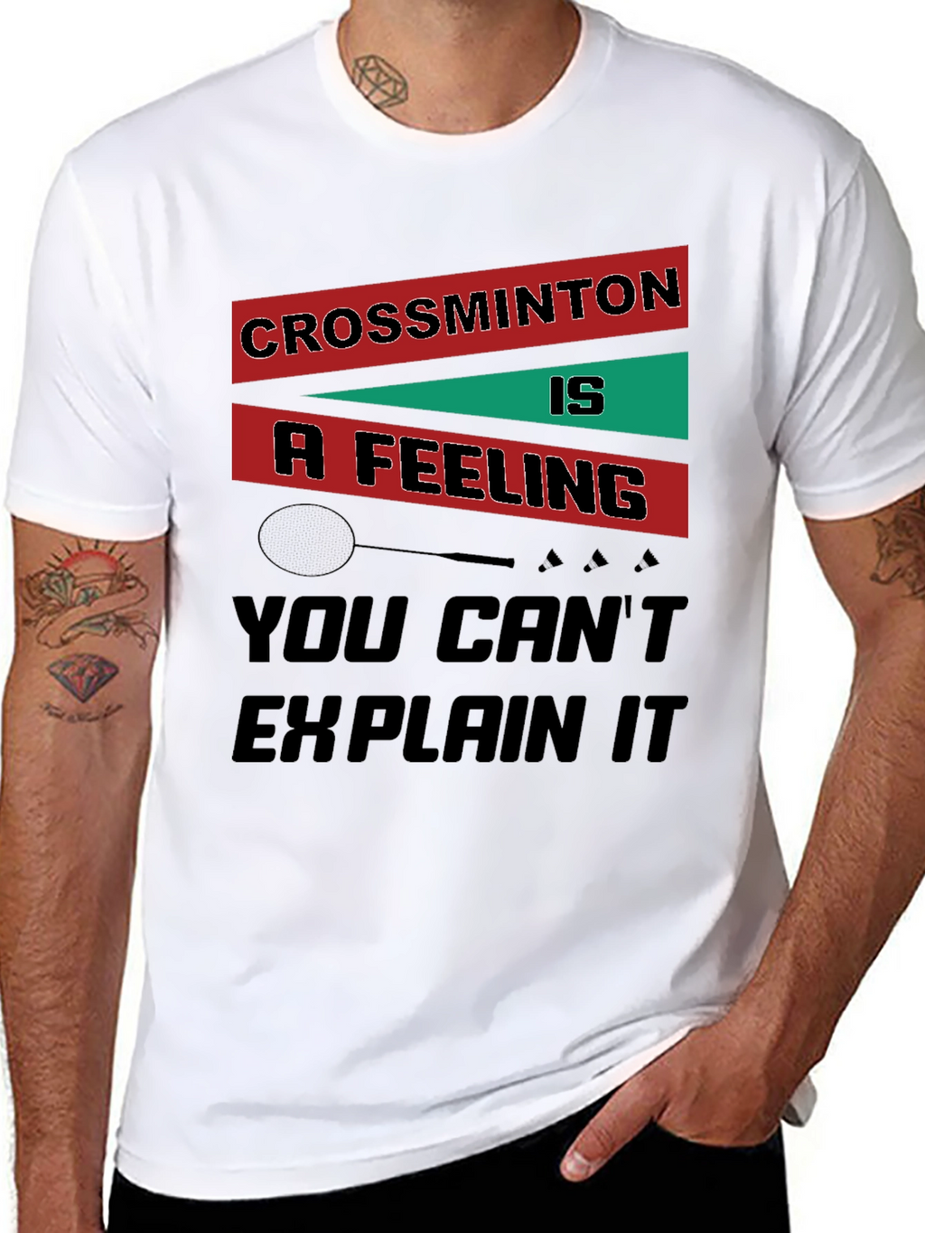 Crossminton is a Feeling T-Shirt