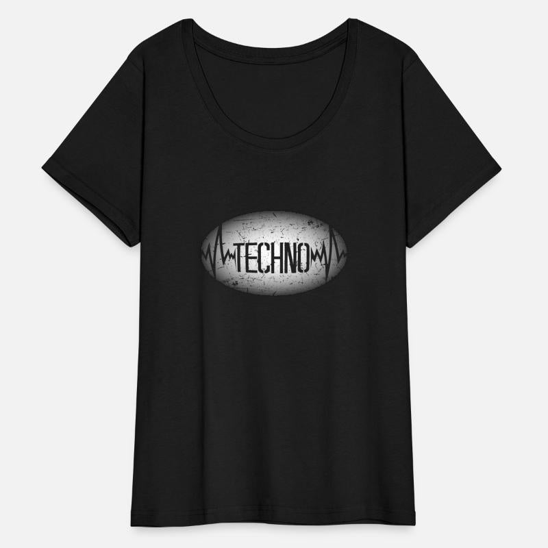 Techno Heartbeat EKG Frequency Pulse Music Party