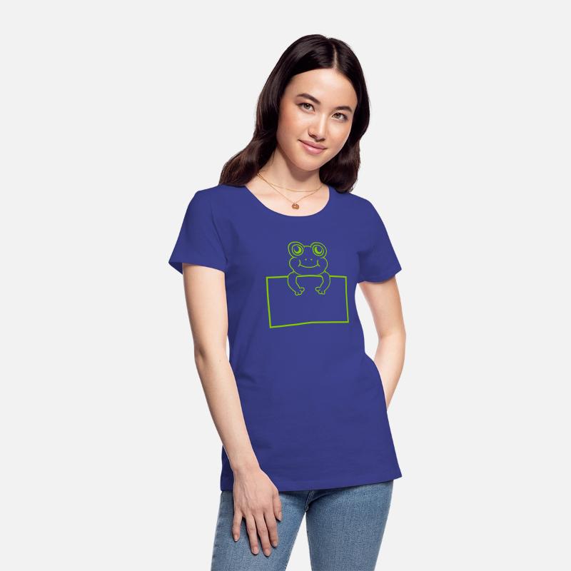 Text present frog sign