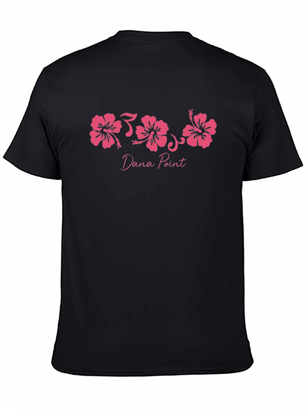 Dana Point Hibiscus Flower T-Shirt