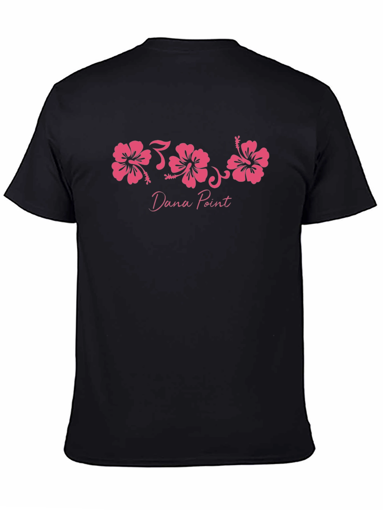 Dana Point Hibiscus Flower T-Shirt