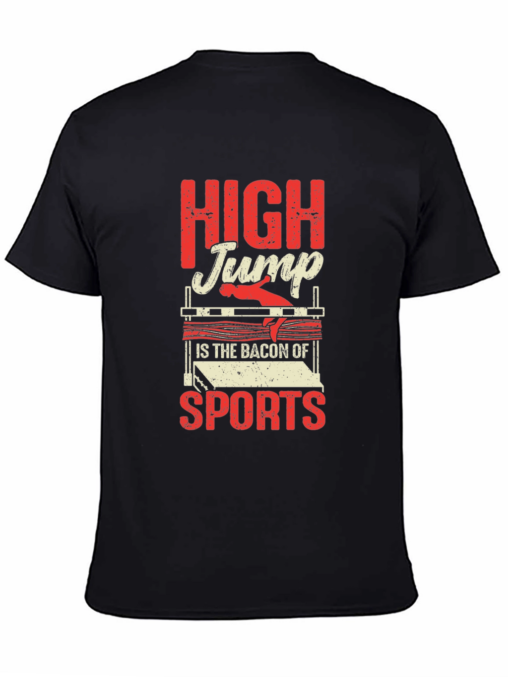 High Jump Bacon of Sports Graphic T-Shirt