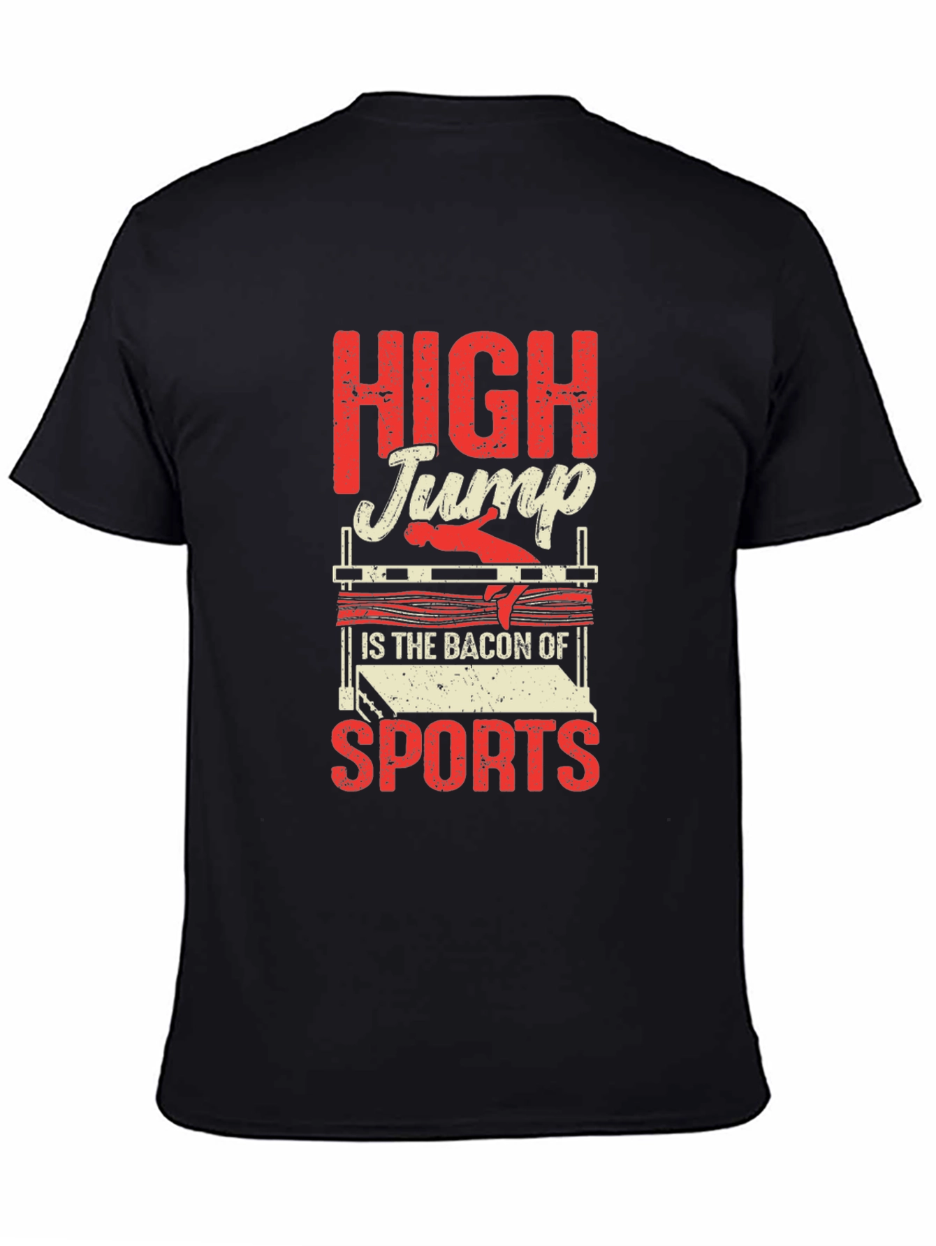 High Jump Bacon of Sports Graphic T-Shirt