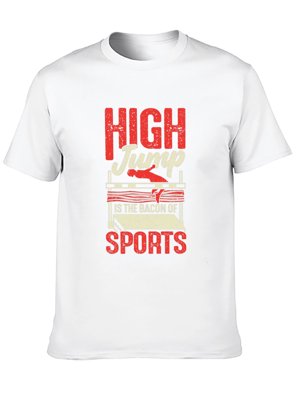 High Jump Bacon of Sports Graphic T-Shirt