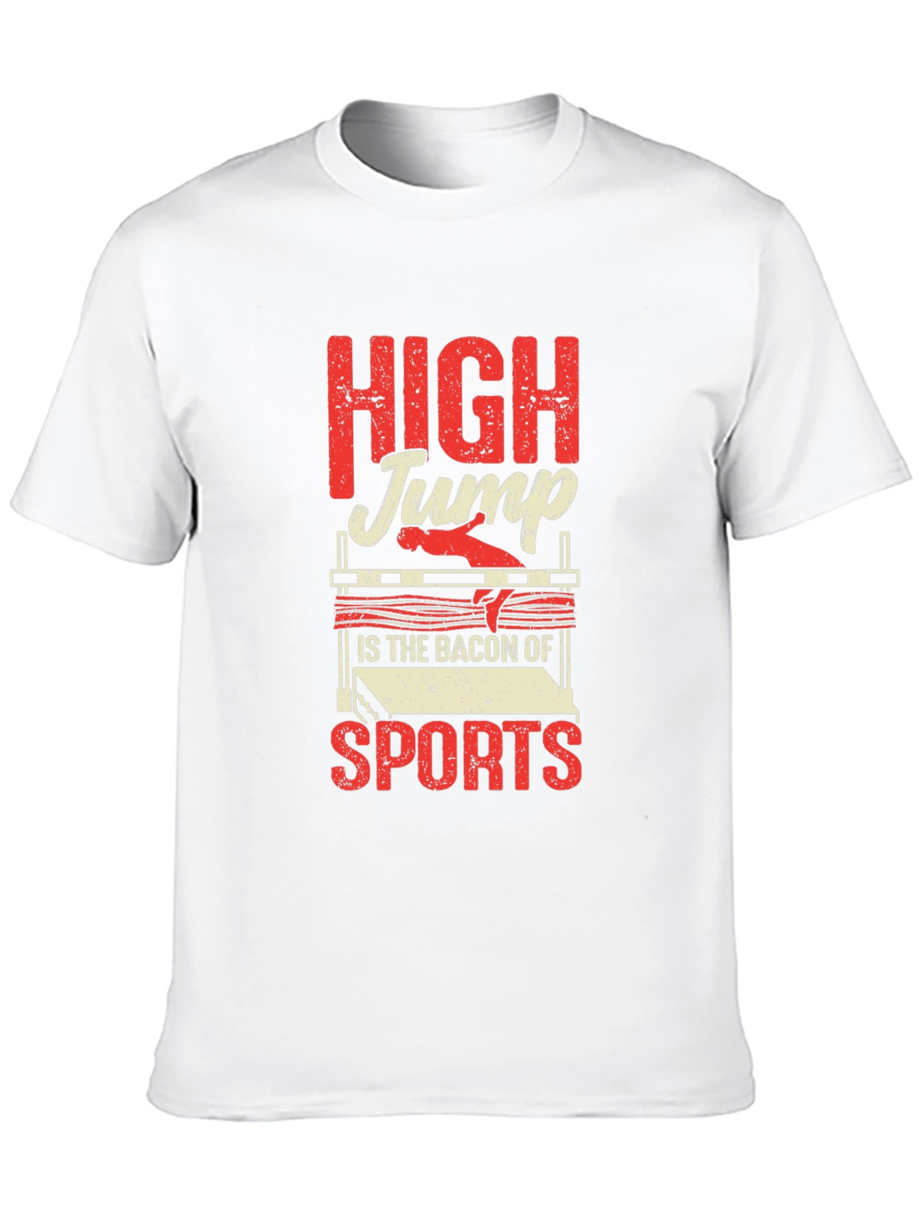 High Jump Bacon of Sports Graphic T-Shirt