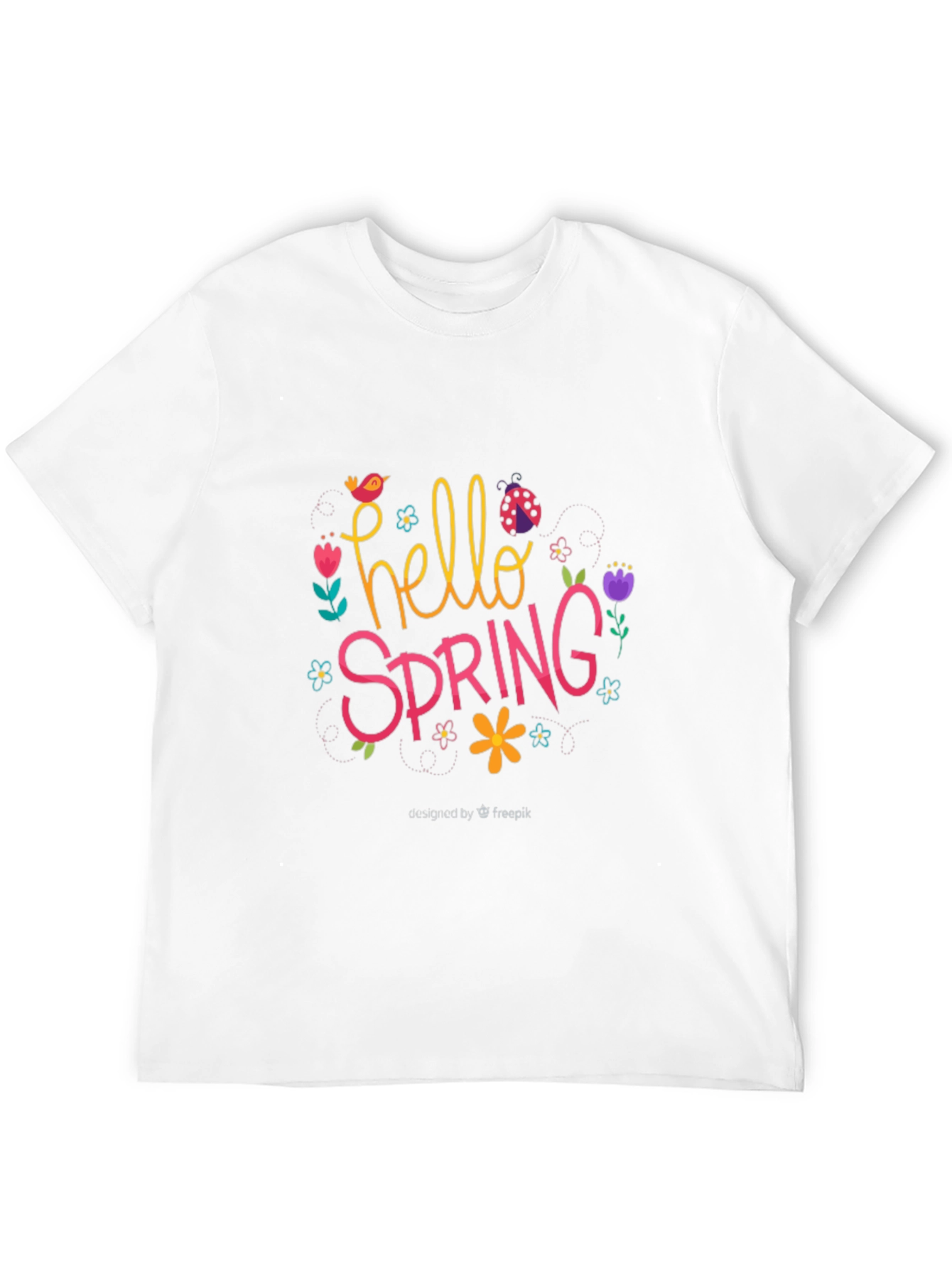 Hello Spring Graphic T-Shirt