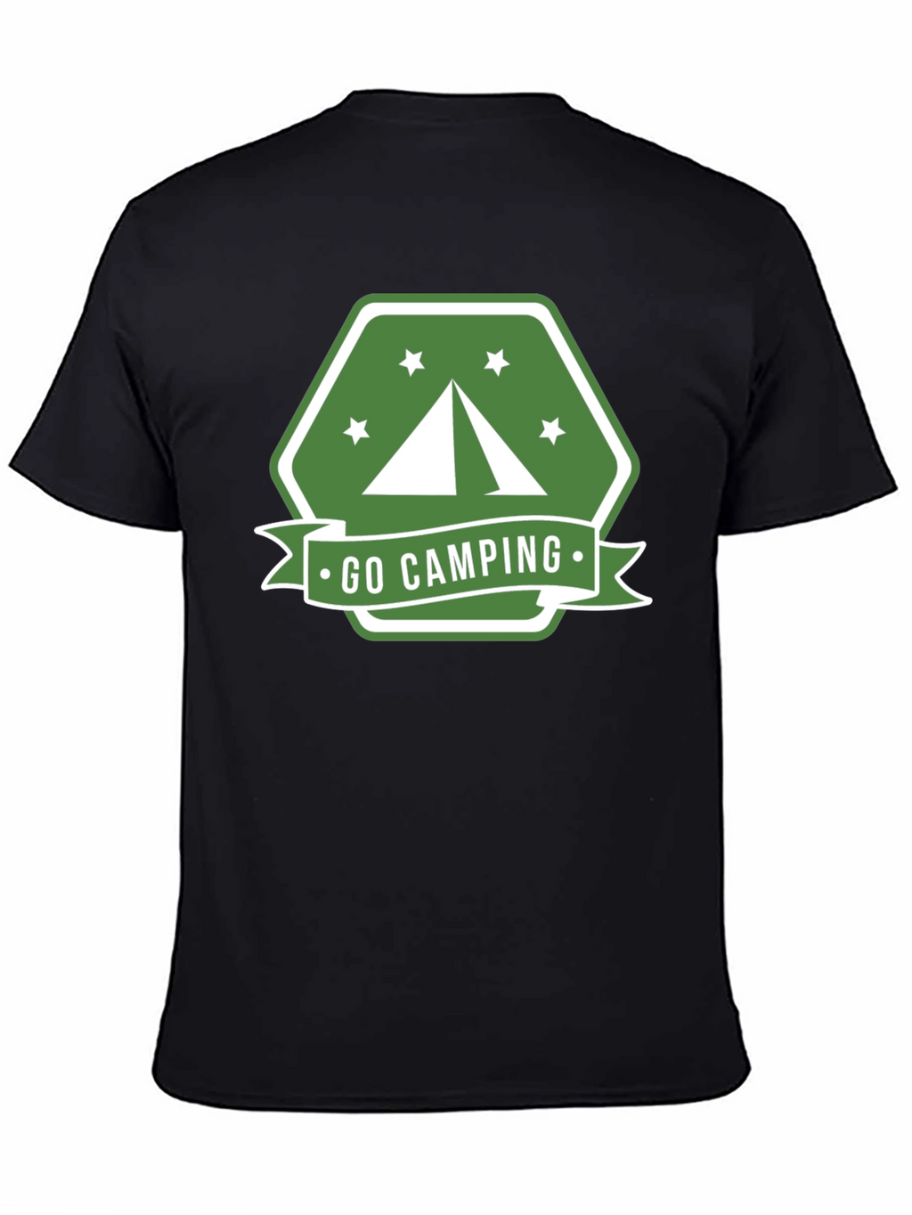 Go Camping Graphic Tee - Outdoor Adventure Shirt