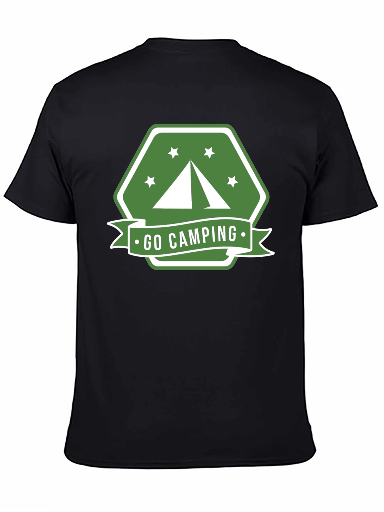 Go Camping Graphic Tee - Outdoor Adventure Shirt