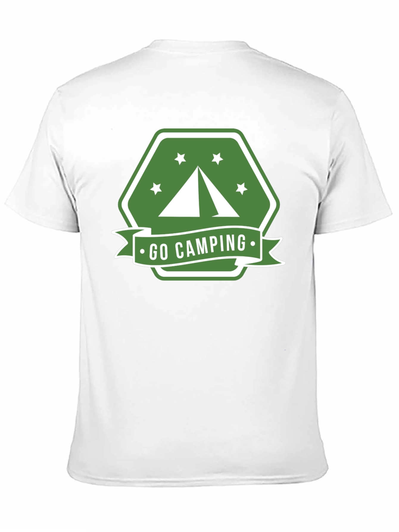Go Camping Graphic Tee - Outdoor Adventure Shirt