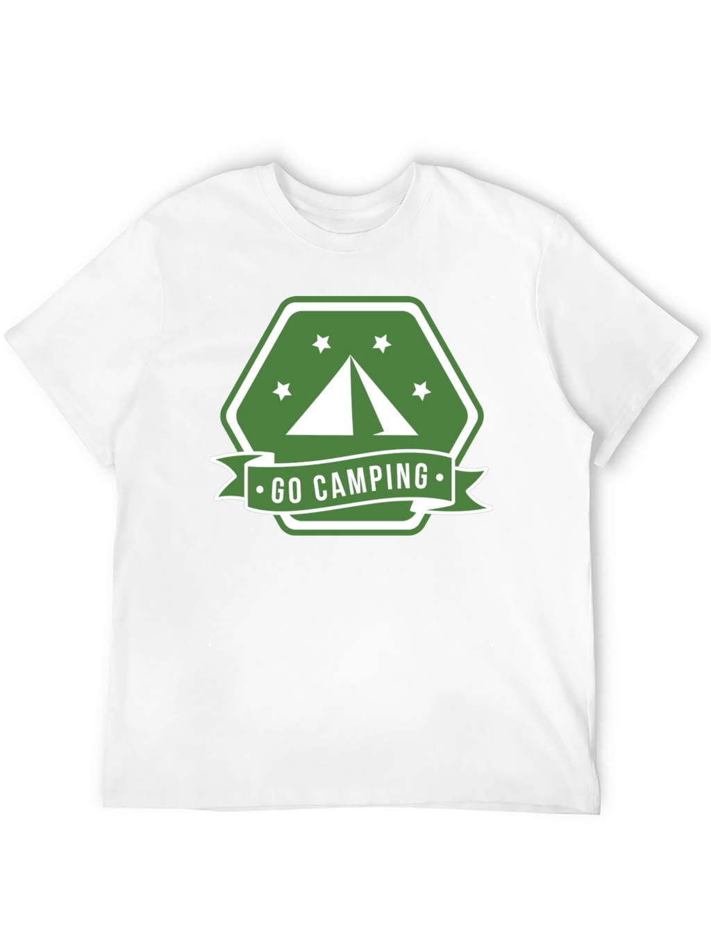 Go Camping Graphic Tee - Outdoor Adventure Shirt
