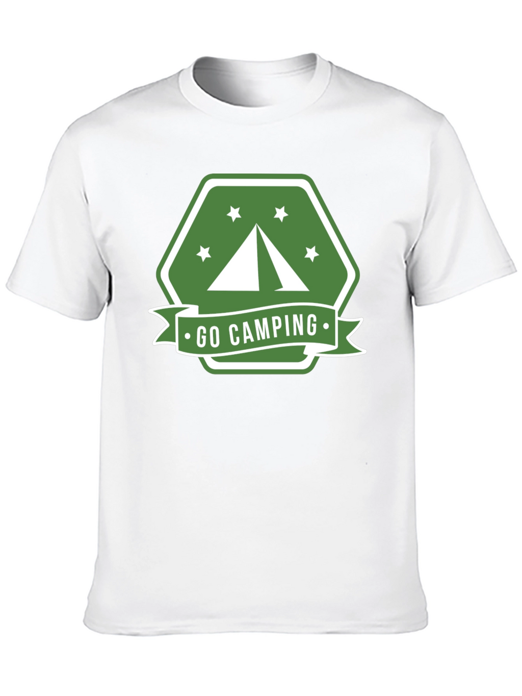 Go Camping Graphic Tee - Outdoor Adventure Shirt