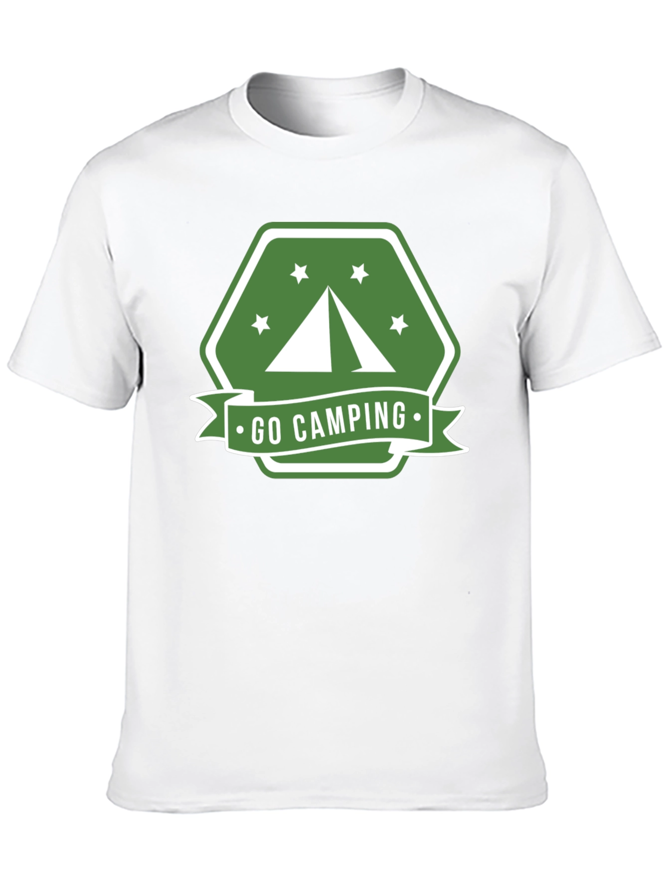 Go Camping Graphic Tee - Outdoor Adventure Shirt