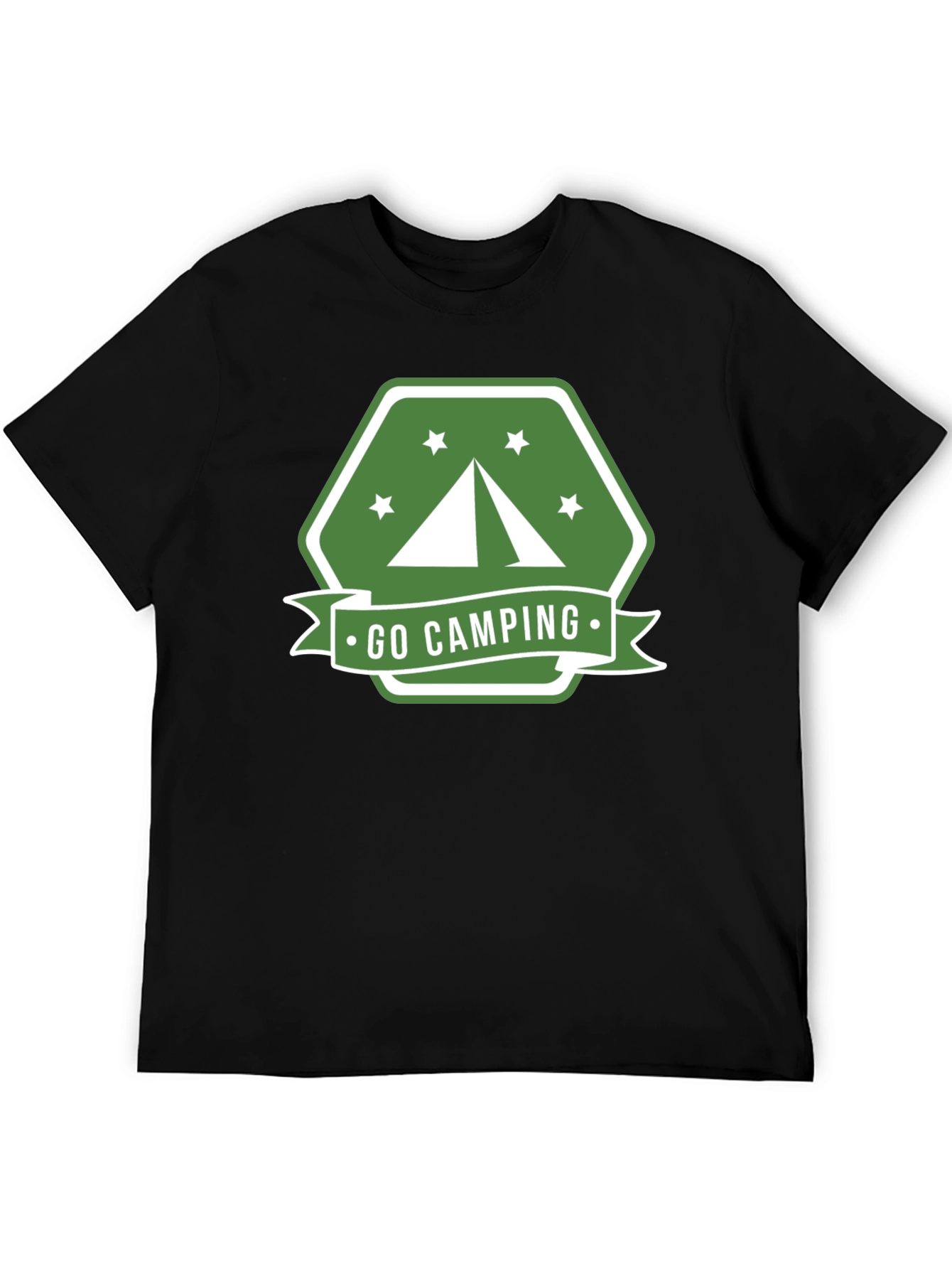 Go Camping Graphic Tee - Outdoor Adventure Shirt