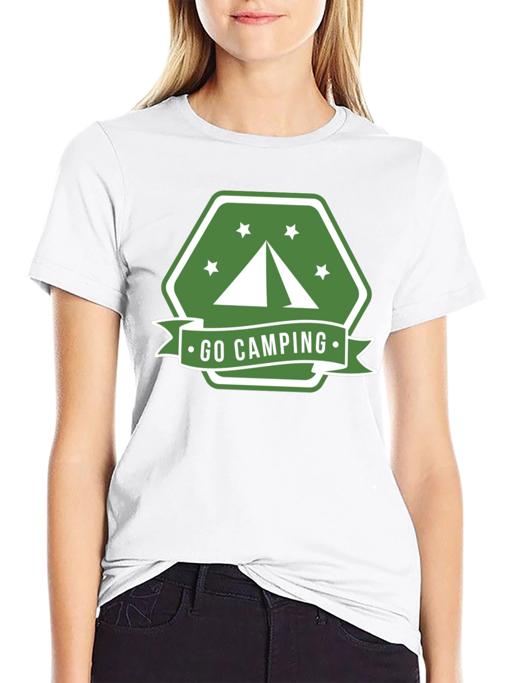 Go Camping Graphic Tee - Outdoor Adventure Shirt