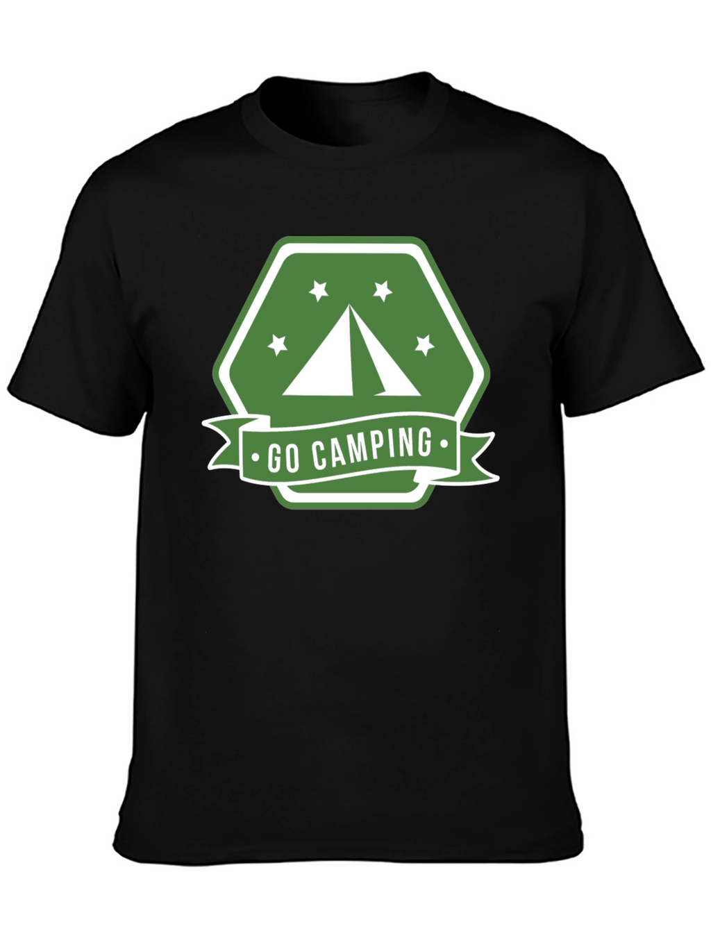 Go Camping Graphic Tee - Outdoor Adventure Shirt