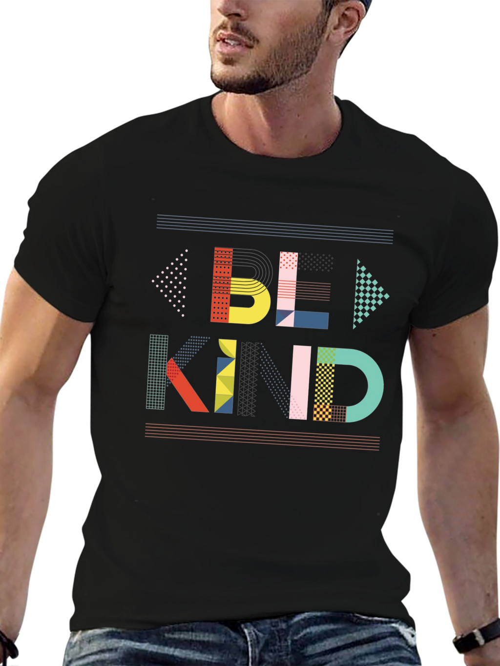 Be Kind Graphic Tee - Stylish Black T-Shirt