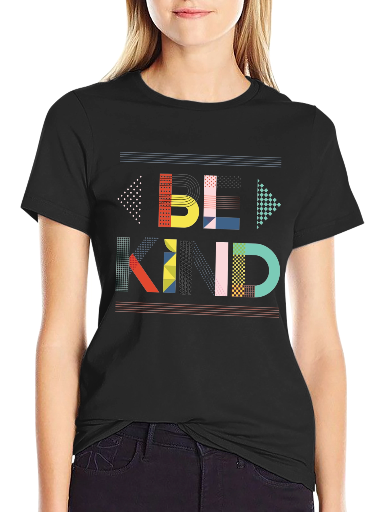 Be Kind Graphic Tee - Stylish Black T-Shirt