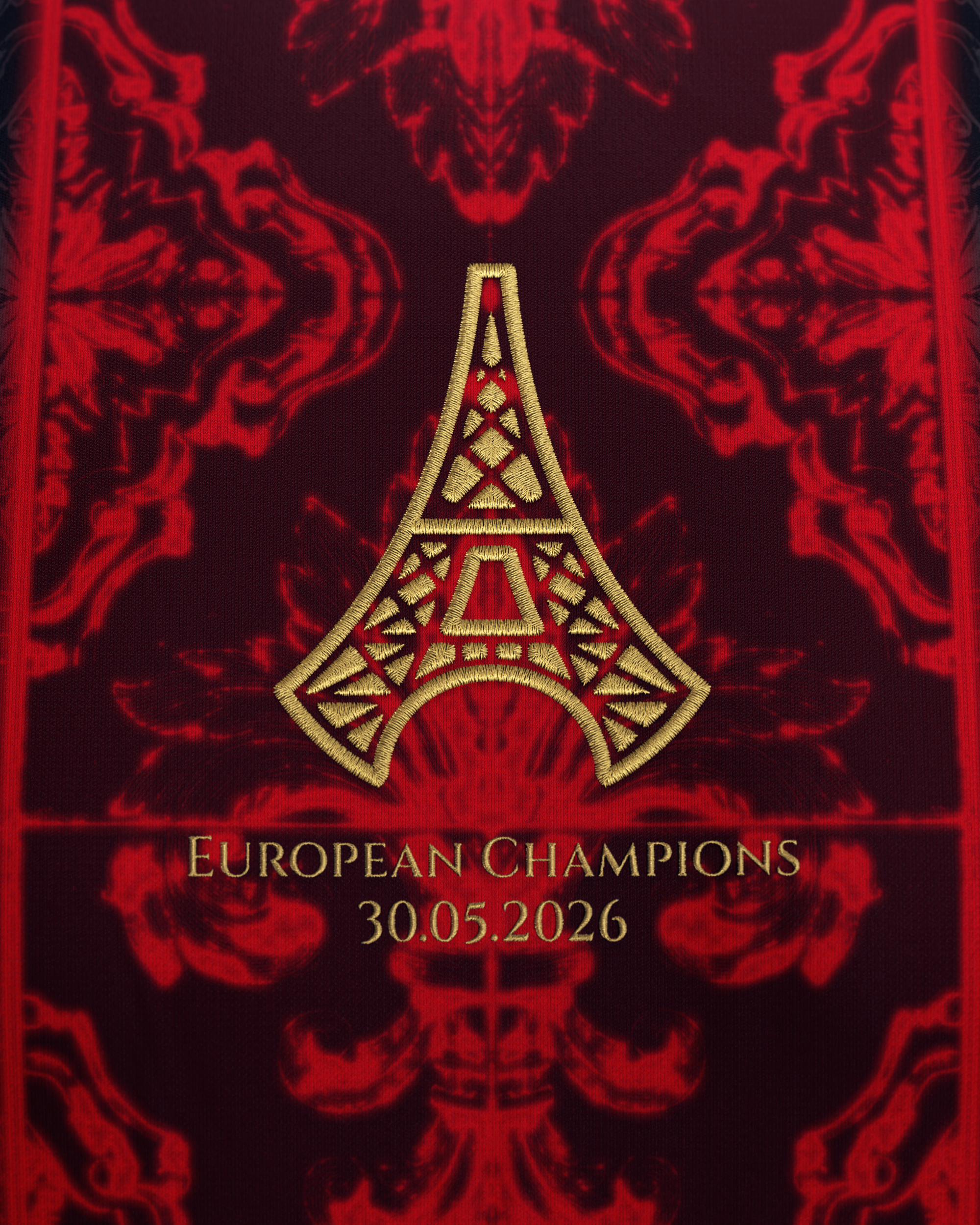 The Parisians (2026 European Champions) Away Jersey - Pre-Order (Late August)