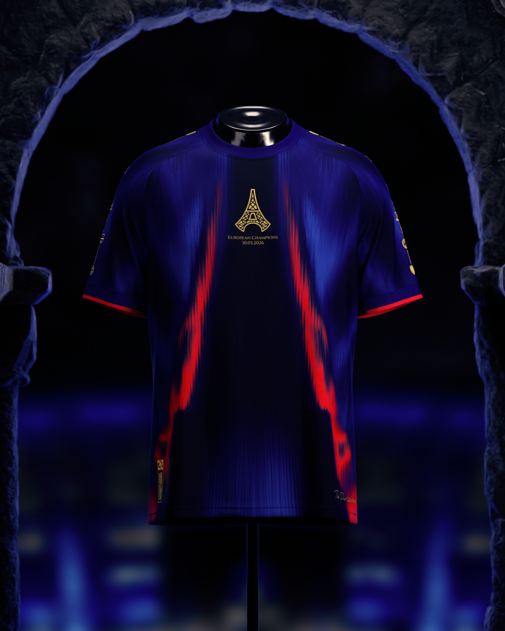 The Parisians (2026 European Champions) Jersey - Pre-Order (Late August)