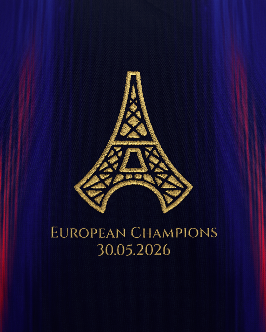 The Parisians (2026 European Champions) Jersey - Pre-Order (Late August)