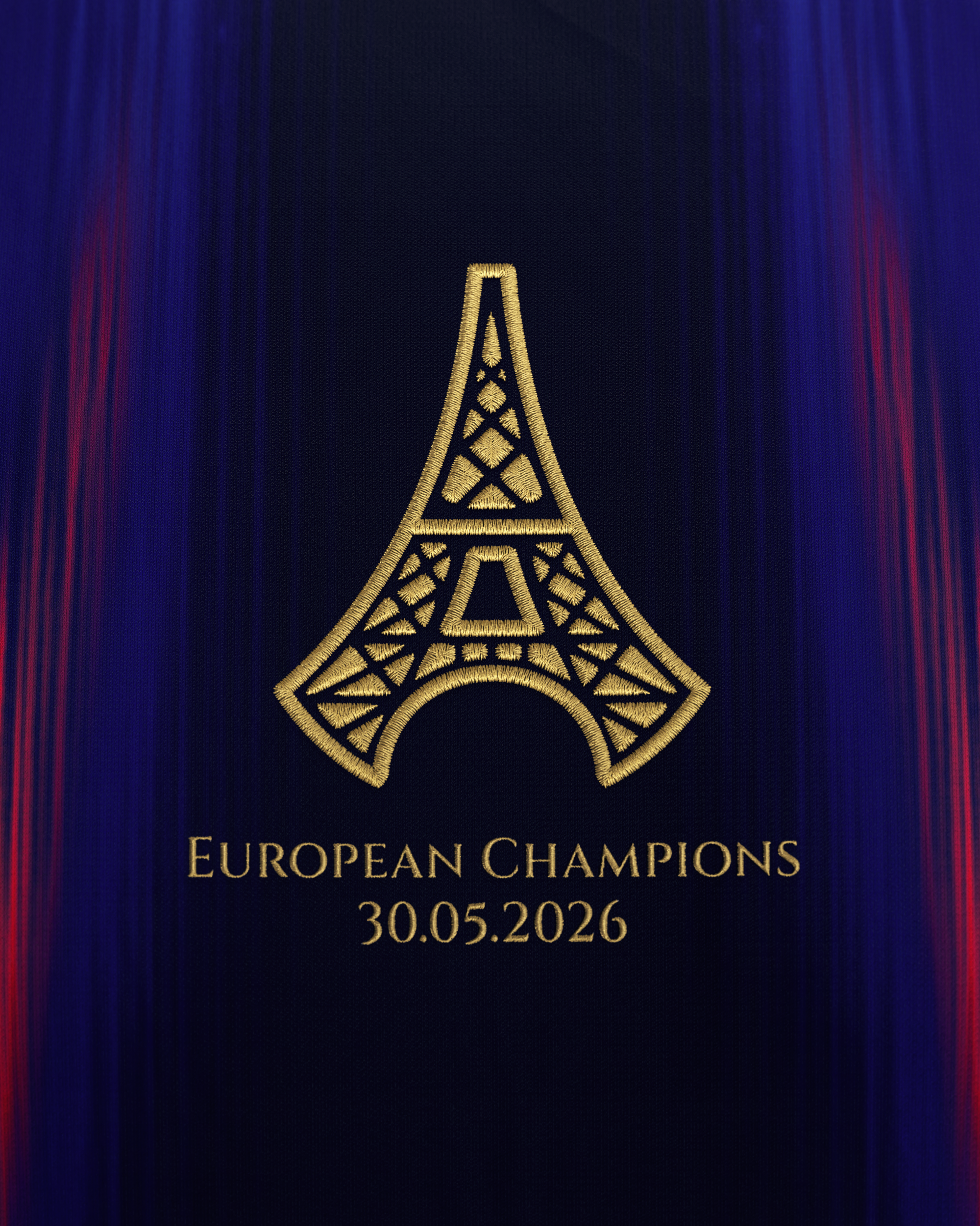 The Parisians (2026 European Champions) Jersey - Pre-Order (Late August)