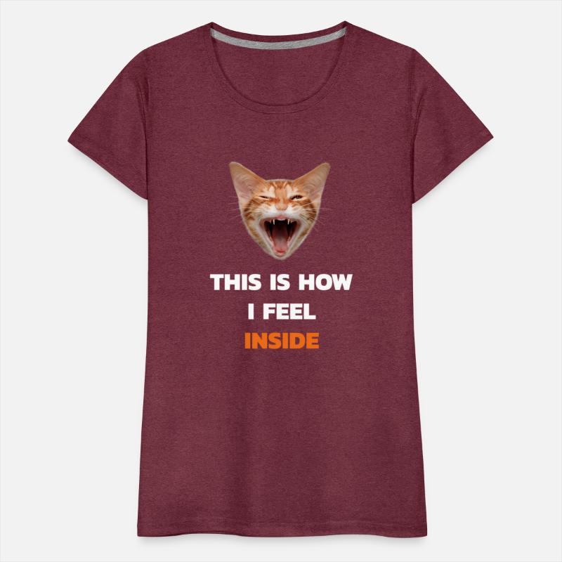 This Is How I Feel Inside Cat Face