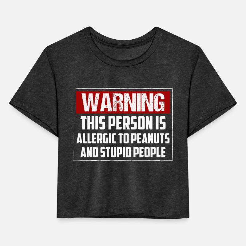 This Person Is Allergic To Peanuts Awareness Nut