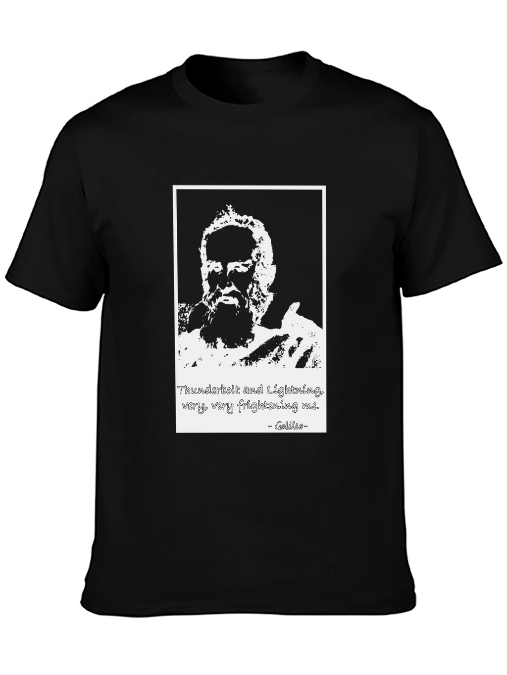 Galileo Thunderbolt Funny Graphic T-Shirt