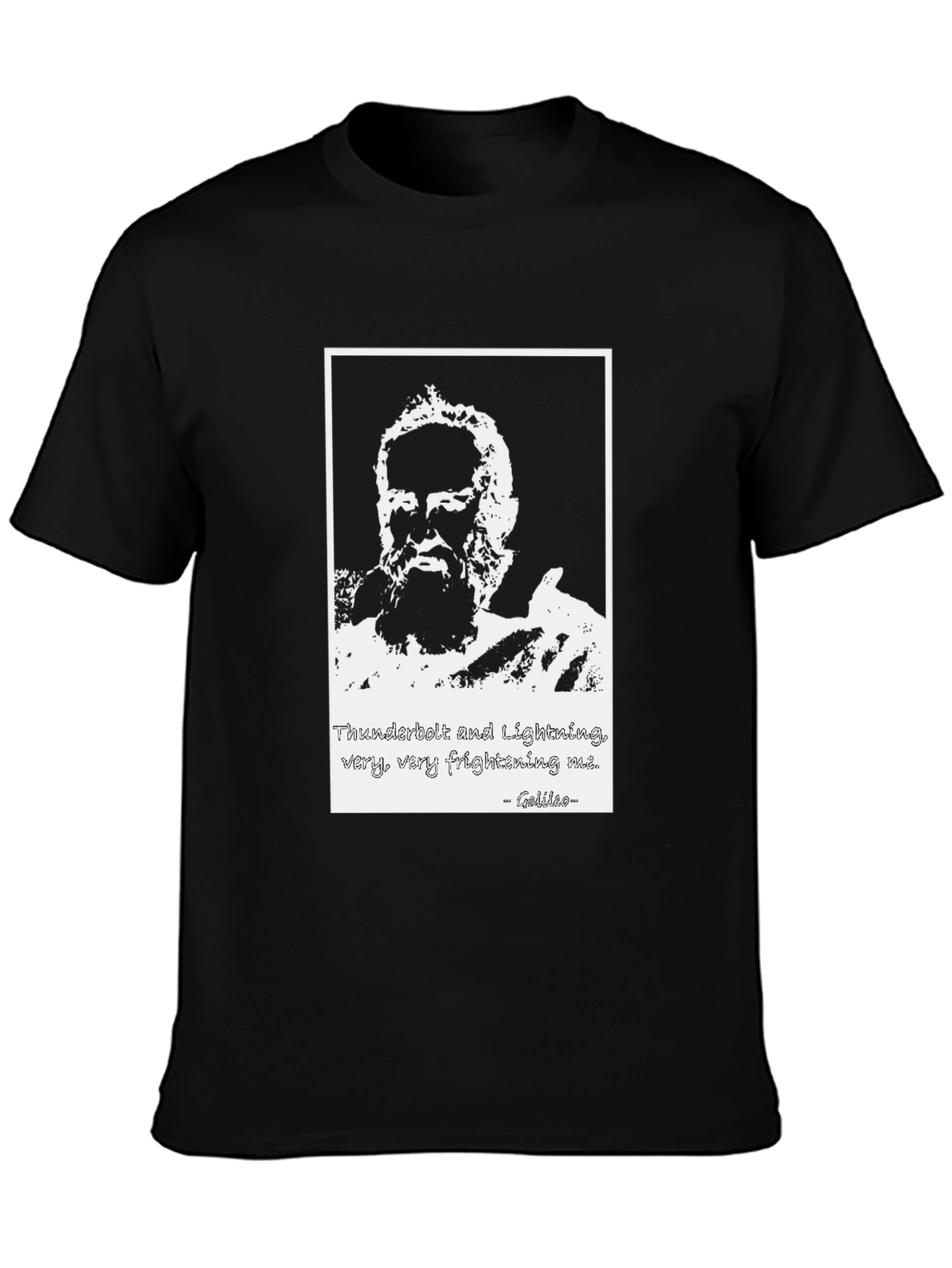 Galileo Thunderbolt Funny Graphic T-Shirt