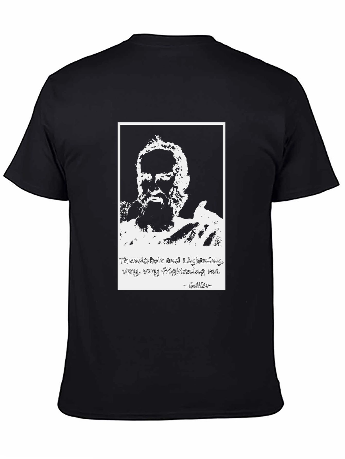 Galileo Thunderbolt Funny Graphic T-Shirt