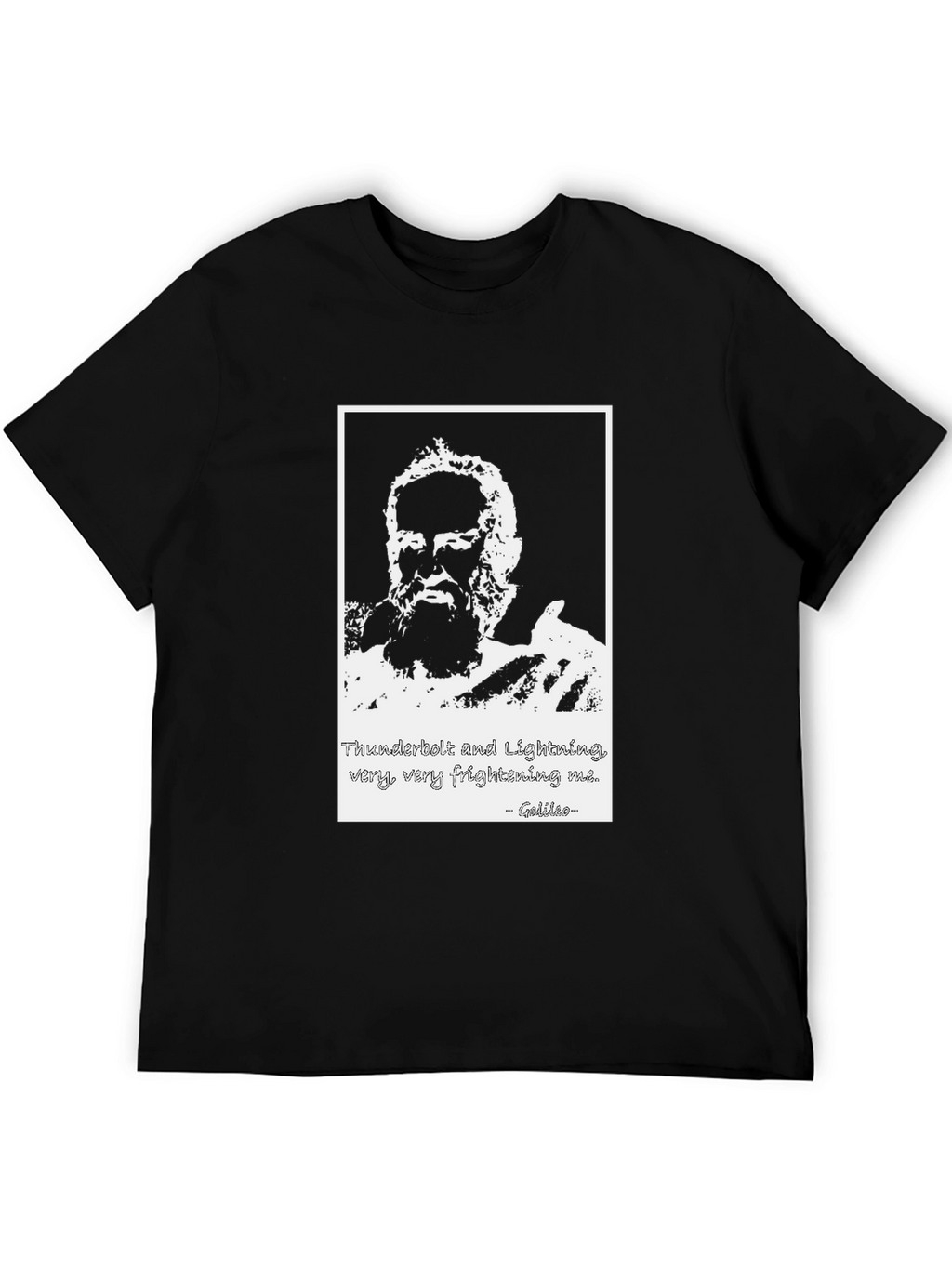 Galileo Thunderbolt Funny Graphic T-Shirt