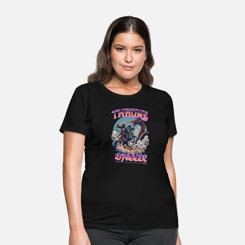 Throne Battle T Shirt Design