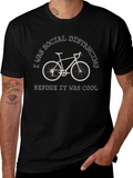 Social Distancing Bike T-Shirt