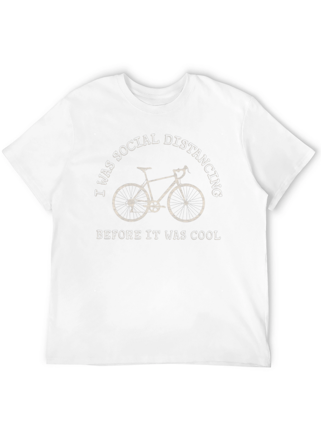 Social Distancing Bike T-Shirt