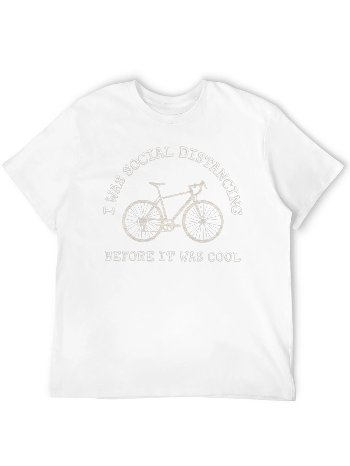Social Distancing Bike T-Shirt