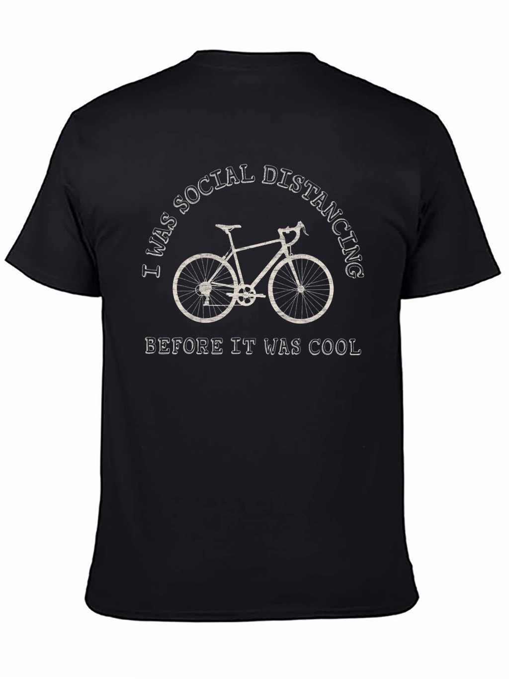 Social Distancing Bike T-Shirt