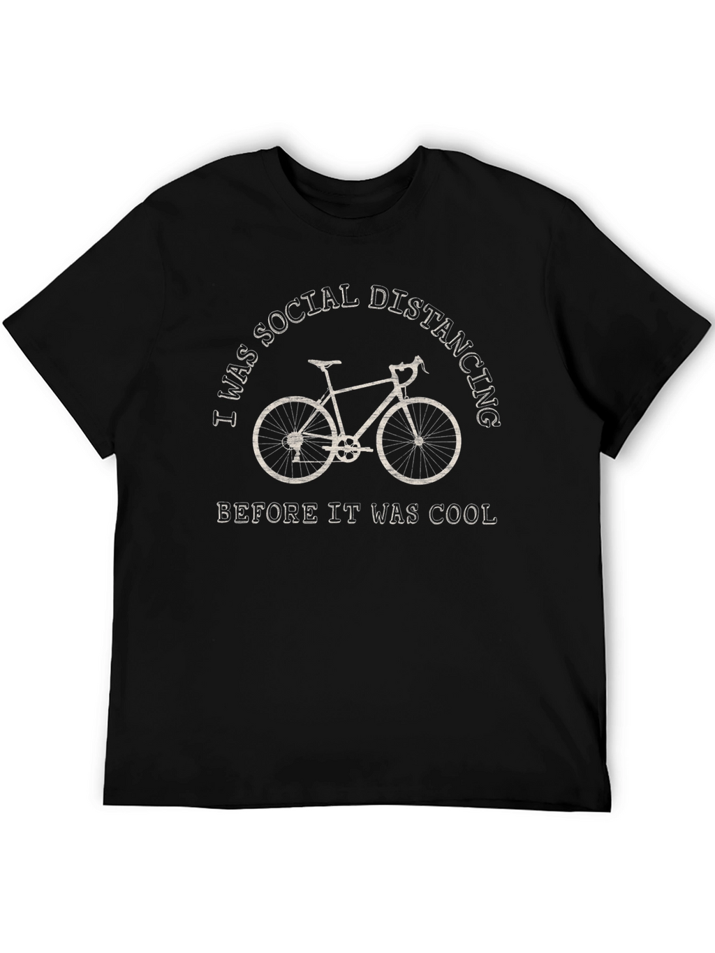 Social Distancing Bike T-Shirt
